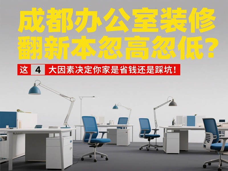 成都辦公室裝修翻新成本忽高忽低？這 4 大因素決定你家是省錢(qián)還是踩坑！